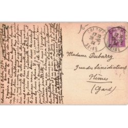 COLOMBES: le jardin public - très bon état