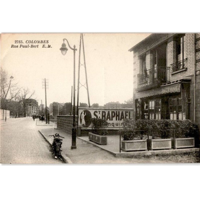 COLOMBES: rue de la fraternité - état