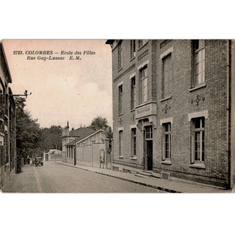 COLOMBES: école des filles rue gay-lussac - très bon état