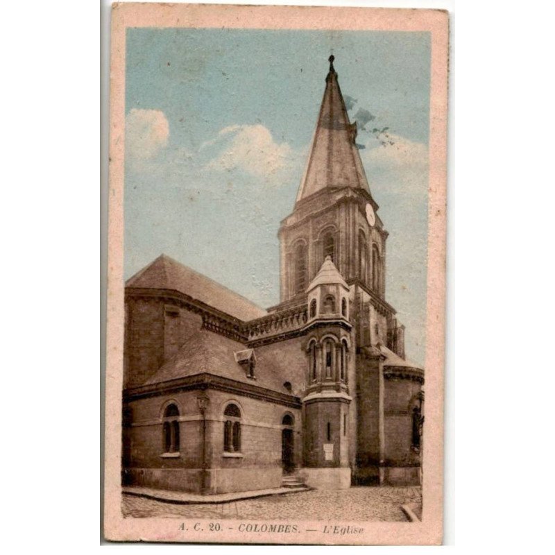 COLOMBES: l'église - très bon état