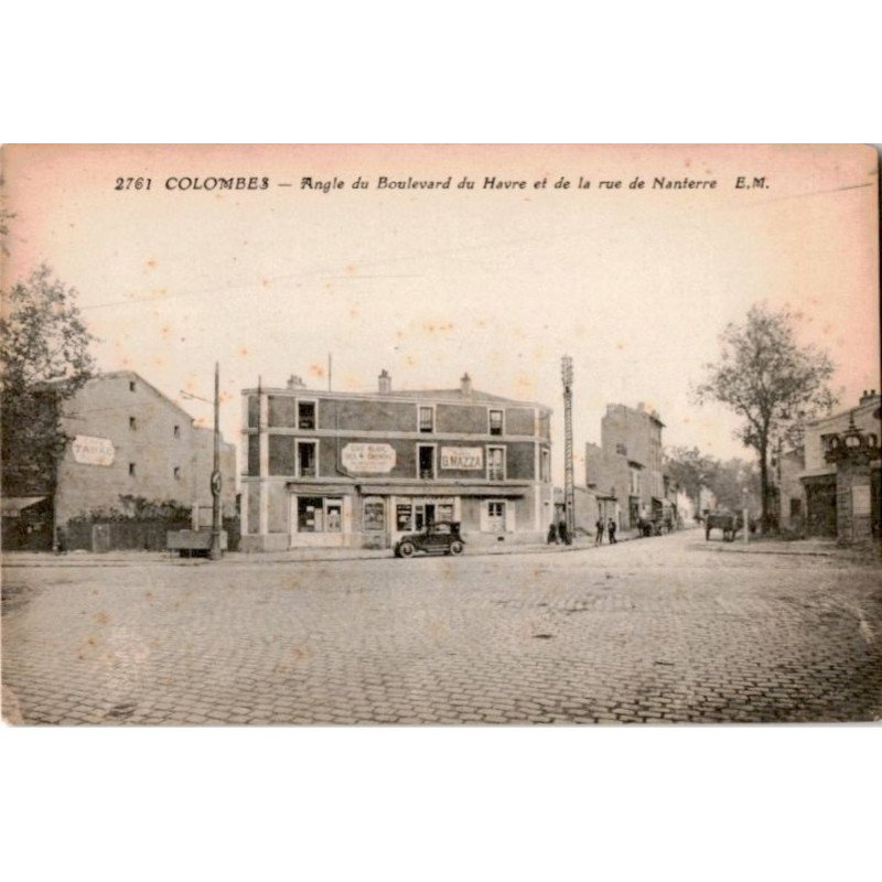 COLOMBES: angle du boulevard du havre et de la rue de nanterre - très bon état