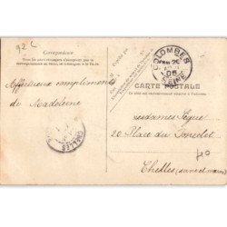 COLOMBES: champ de courses, un départ - très bon état