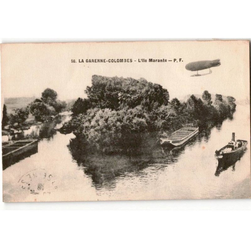 COLOMBES: la garenne-colombes, l'ile marante - état