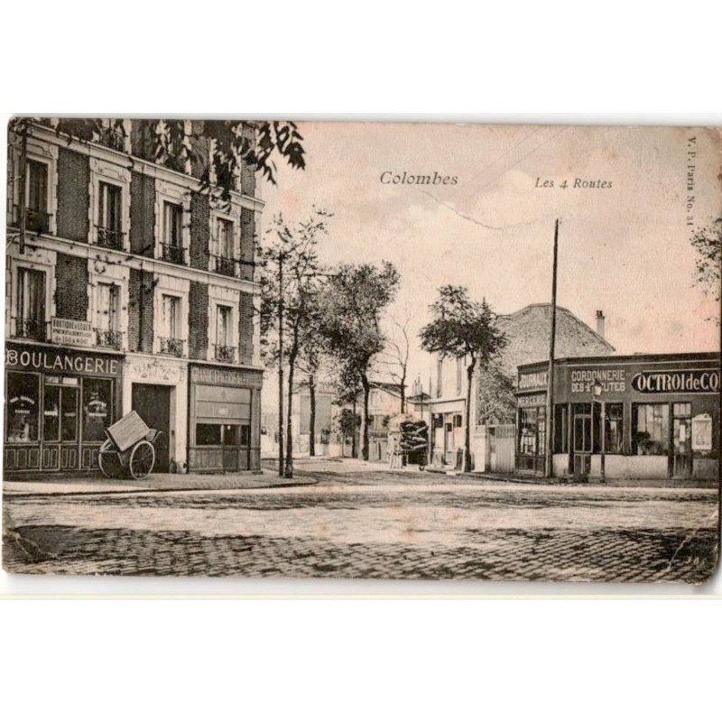 COLOMBES: les 4 routes - état