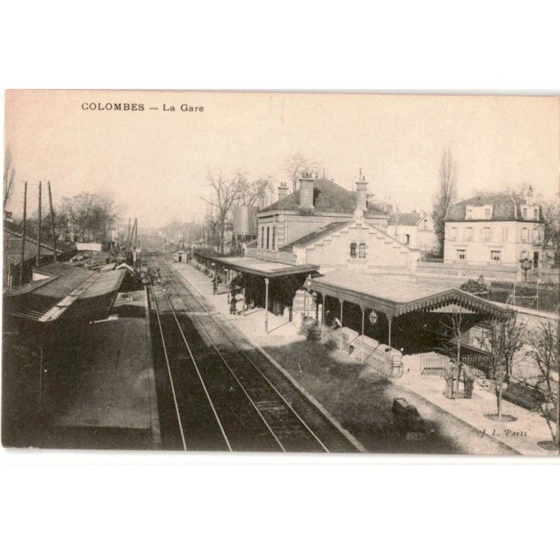 COLOMBES: la gare - très bon état