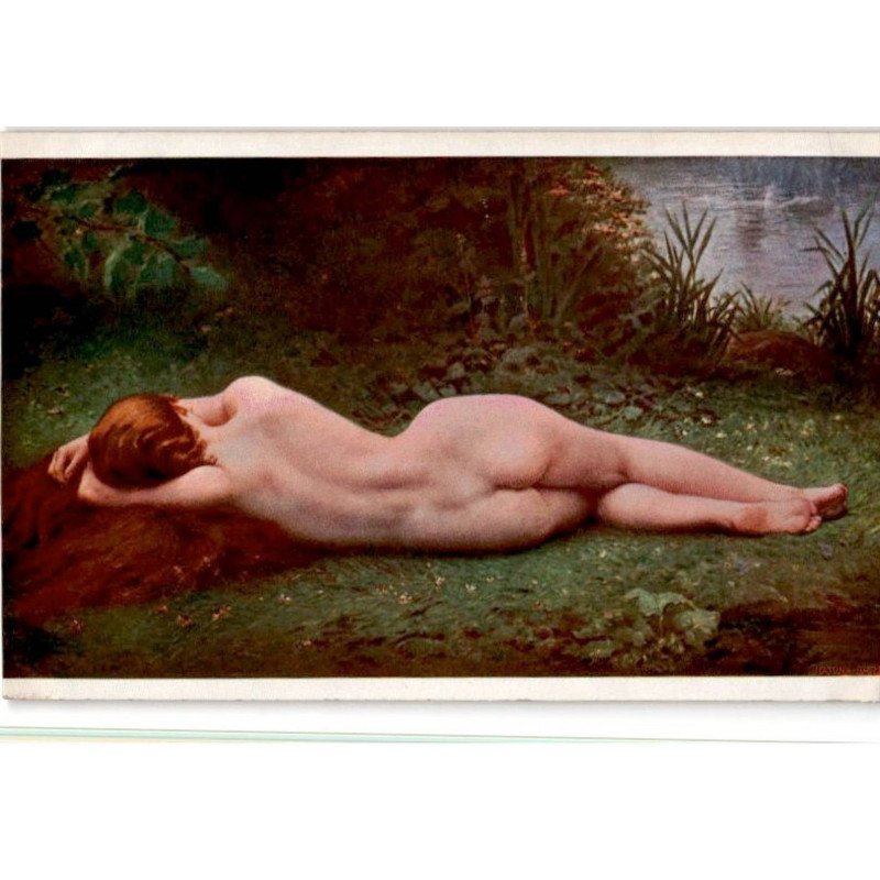NUS ILLUSTRES: J. Scalbert, Nymphe endormie - très bon état NUS ILLUSTRES: J. Scalbert, Nymphe endormie - très bon état