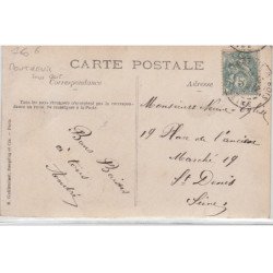 MONTREUIL SOUS BOIS : CARTE PHOTO Boucherie Maison Albert Noël - Très bon état