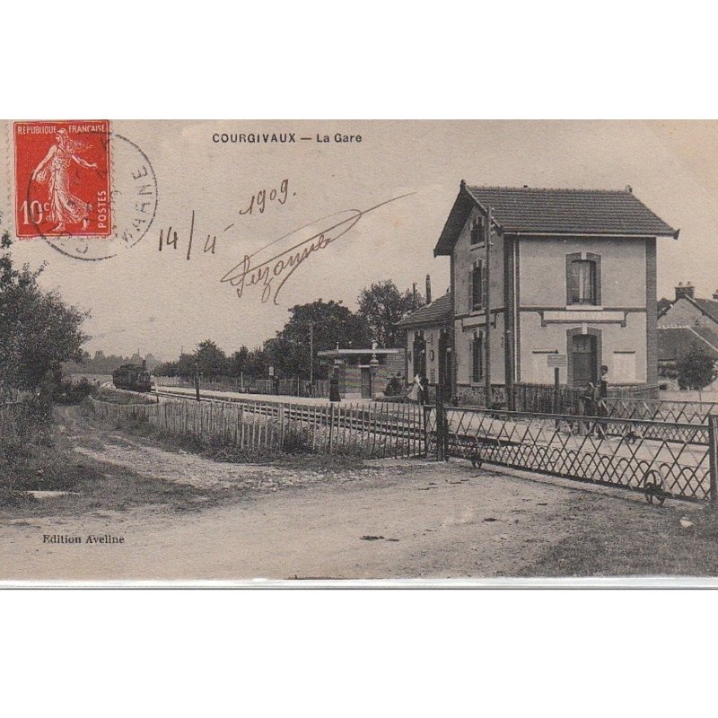 COURGIVAUX: La Gare - Très bon état