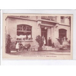 SAINT-GINGOLPH: la façade de l'hôtel de france - très bon état