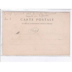 PARIS: le style guimard hôtel particulier Bd Suchet, façade sur le jardin, 1er arrondissement - très bon état