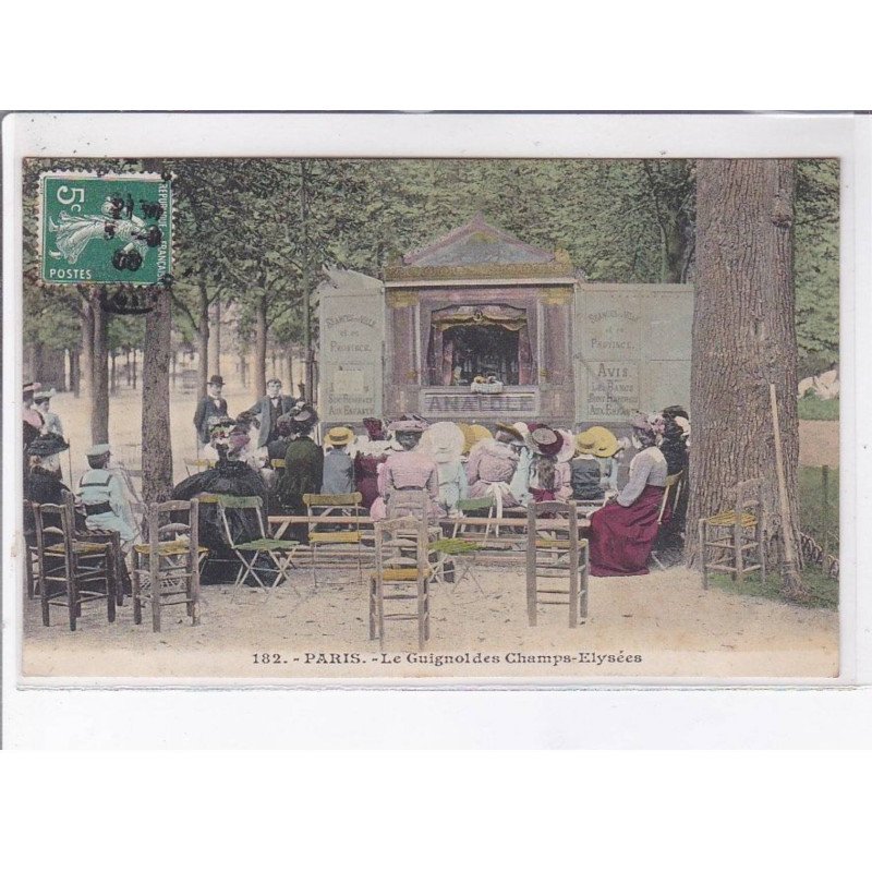 PARIS: le guignol des champs-elysée - très bon état