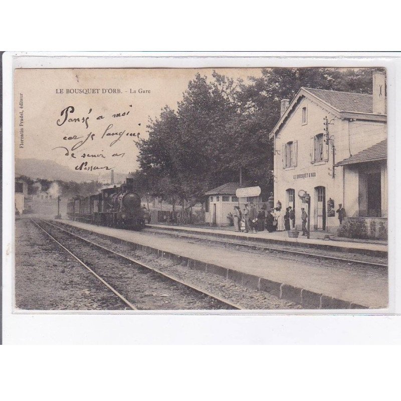 LE BOUSQUET D'ORB: la gare - très bon état LE BOUSQUET D'ORB: la gare - très bon état