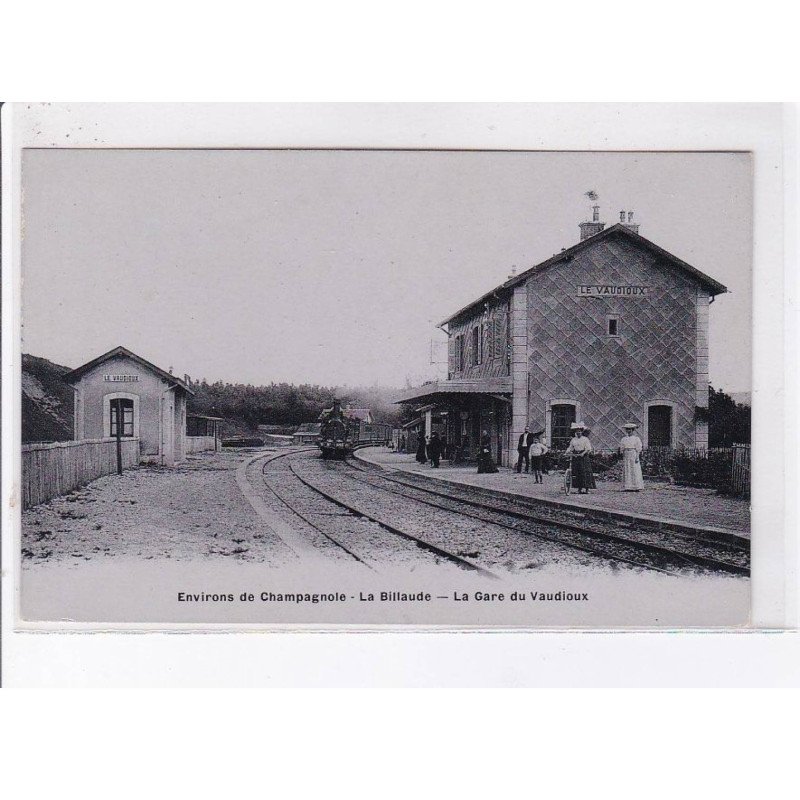 LA BILLAUDE: la gare de vaudioux - très bon état