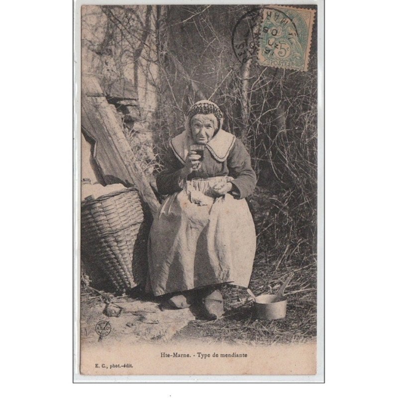 HAUTE MARNE: Type de Mendiante - Très bon état