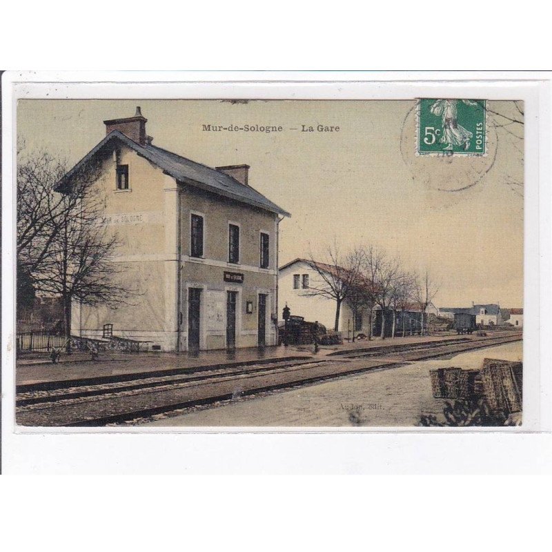 MUR-de-SOLOGNE: la gare - très bon état
