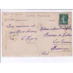SAINT-ETIENNE: attelage fleuri - état