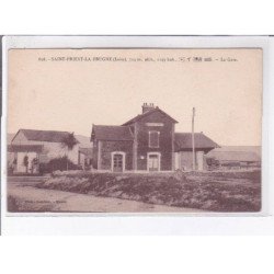 SAINT-PRIEST-la-PRUGNE: la gare - très bon état