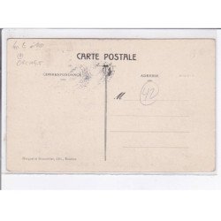 ROANNE: vue générale, Garros,fêtes d'aviation des 21 22 23 septembre 1912, cachet - état