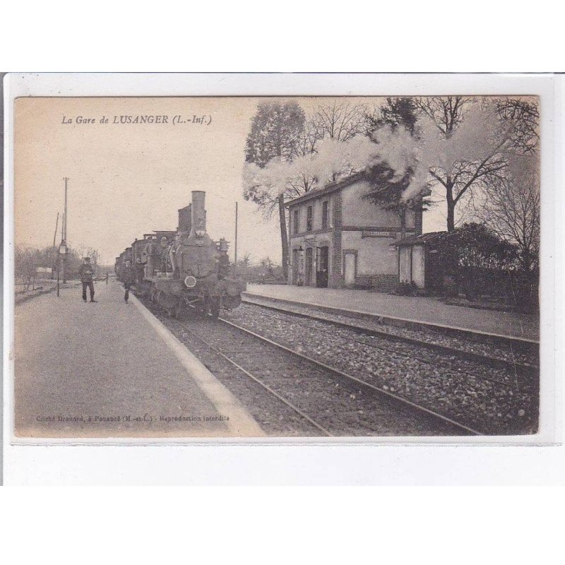 LUSANGER: la gare - très bon état