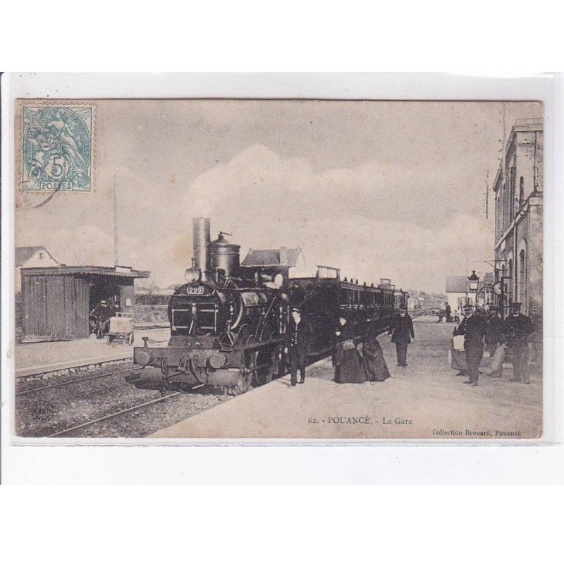 POUANCE: la gare - état