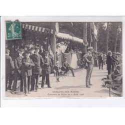 CHALONS-sur-MARNE: concours de pêche du 2 août 1908 - très bon état