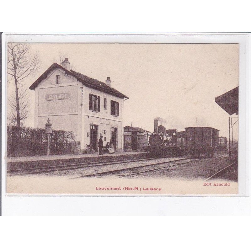 LOUVEMONT: la gare - très bon état