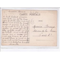 CHAMERY: café collard rue des écoles - état