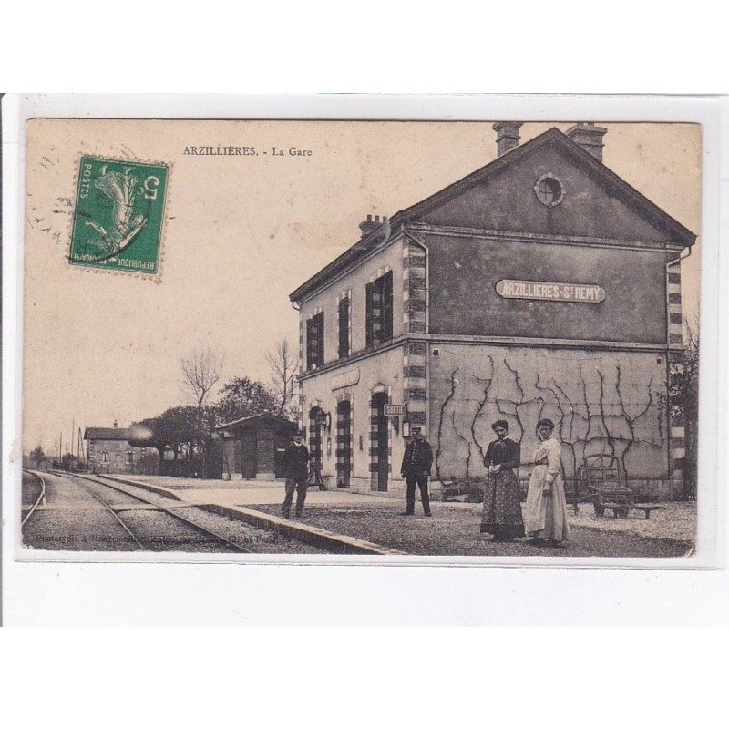 ARZILLIERES: la gare - très bon état