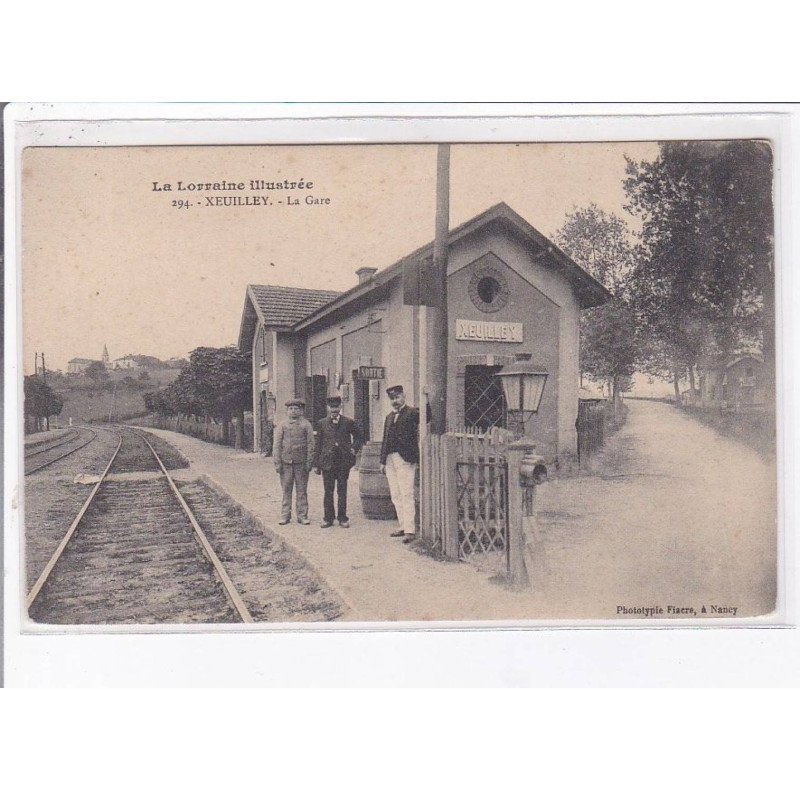 XEUILLEY: la gare - état