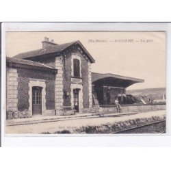 SAUCOURT: la gare - état