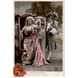 COMPOSITEUR: Jules Massenet, Manon Lescaut manon au cours La Reine - très bon état