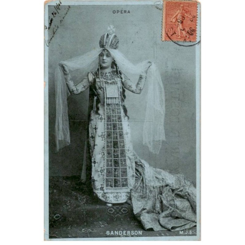 COMPOSITEUR: Jules Massenet, Sanderson opéra - état