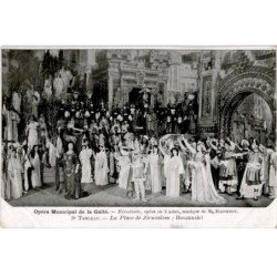 COMPOSITEUR: Jules Massenet, opéra municipal de la gaité Hérodiade opéra en 4 actes 3e tableaux - très bon état