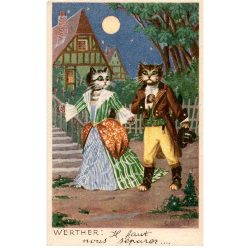 COMPOSITEUR: Jules Massenet, Werther il faut nous séparer - très bon état