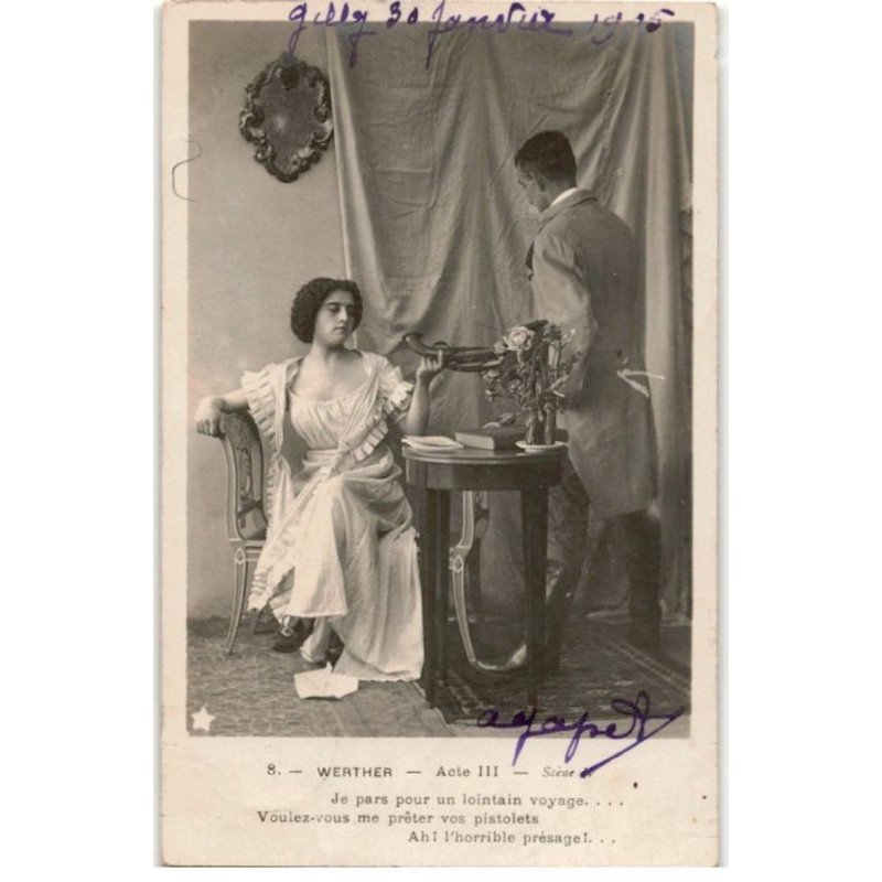 COMPOSITEUR: Jules Massenet, Werther, acte III - très bon état