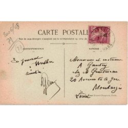 COMPOSITEUR: Jules Massenet egreville château de massenet façade XVIe et XIXe siècles - très bon état