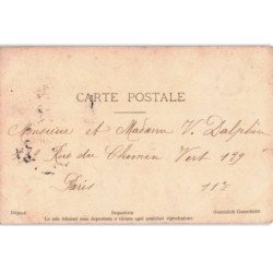 MUSIQUE: personnages sur une partition, artistique - bon état