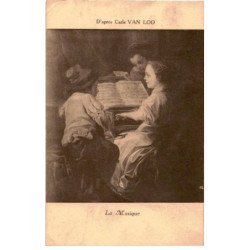 MUSIQUE: d'après carle van loo, la musique - état