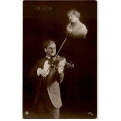 MUSIQUE: le rêve, violoniste, violon - très bon état