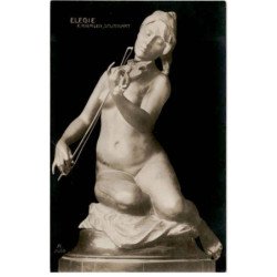 MUSIQUE: statue, elegie E. Kliemlen, stuttgart - très bon état