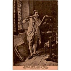 MUSIQUE: musée du louvre, meissonier Ernest le joueur de flute - très bon état