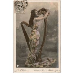 MUSIQUE: mélodie, harpe - très bon état