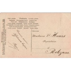 MUSIQUE: femme avec instrument de musique - très bon état