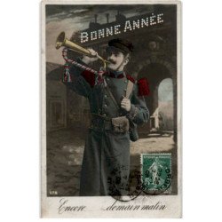 MUSIQUE: bonne année, encore demain matin, trompette, soldat - état