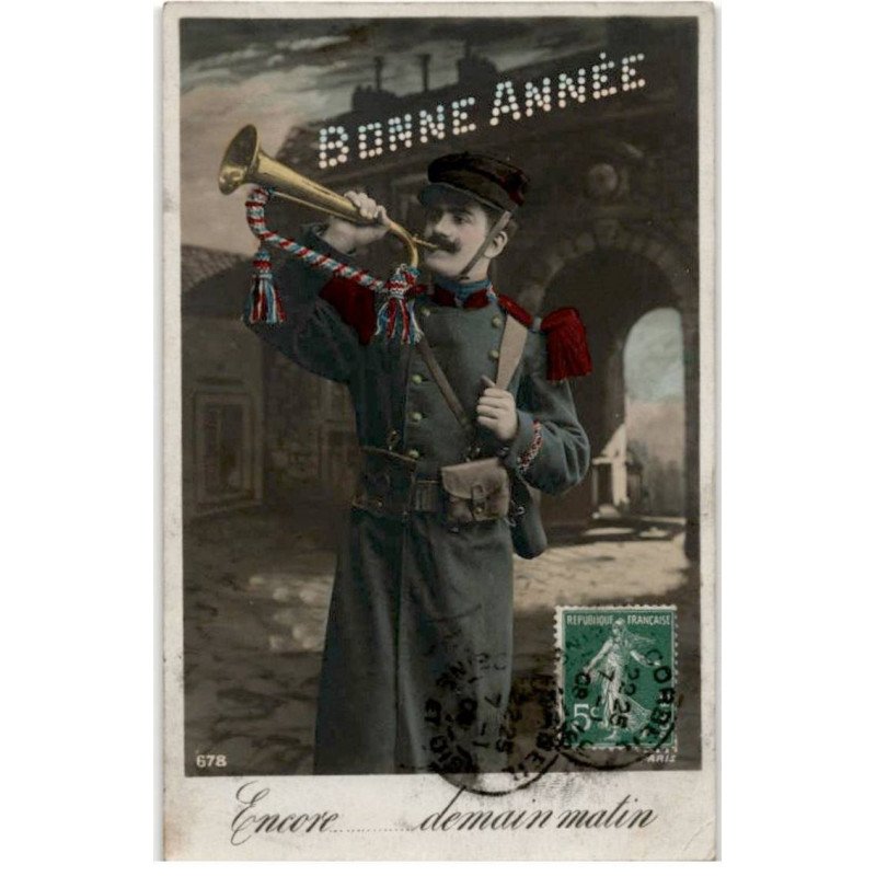 MUSIQUE: bonne année, encore demain matin, trompette, soldat - état