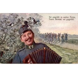 MUSIQUE: sei gegrüsst in weiter ferne, teure heimat, sei gegrüsst! - très bon état