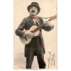 MUSIQUE: musiciens comiques, guitare - très bon état