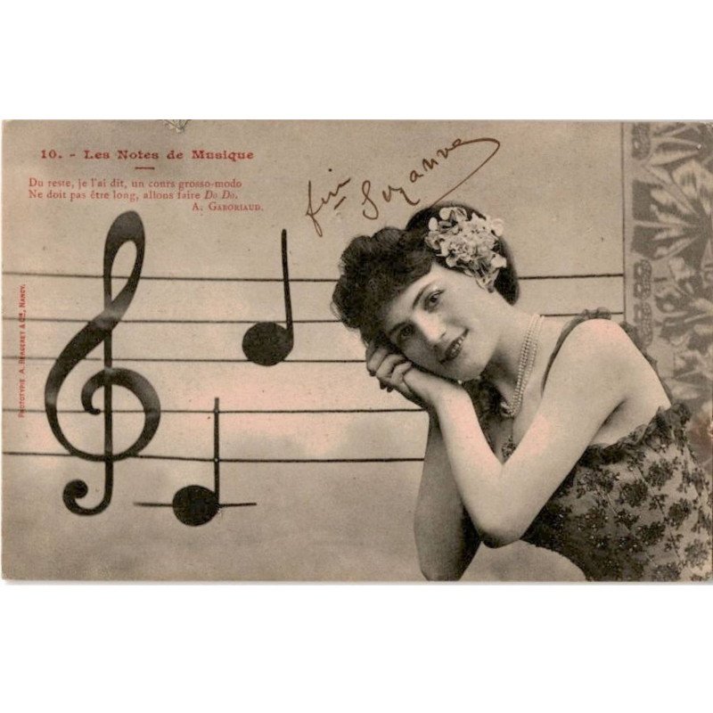 MUSIQUE: les notes de musique - très bon état