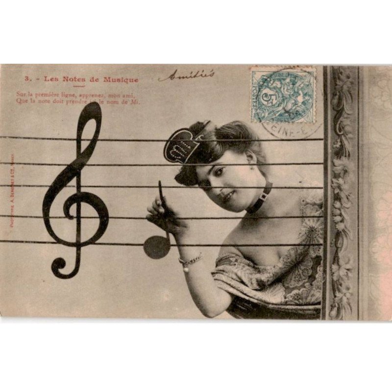 MUSIQUE: les notes de musique - très bon état