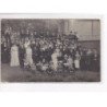 VALDAMPIERRE - carte photo - Mariage de grevistes le 10 Mai 1909 - très bon état